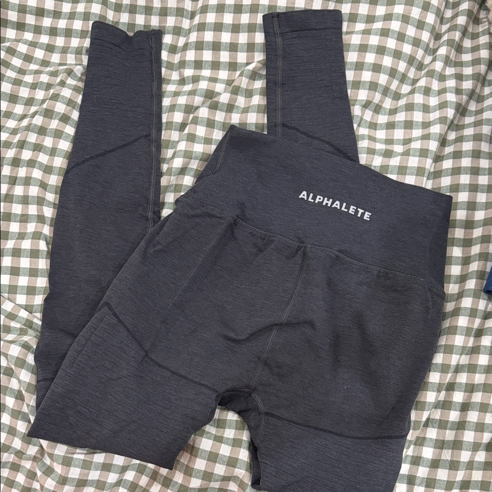 Alphalete revival Charcoal Gray Leggings